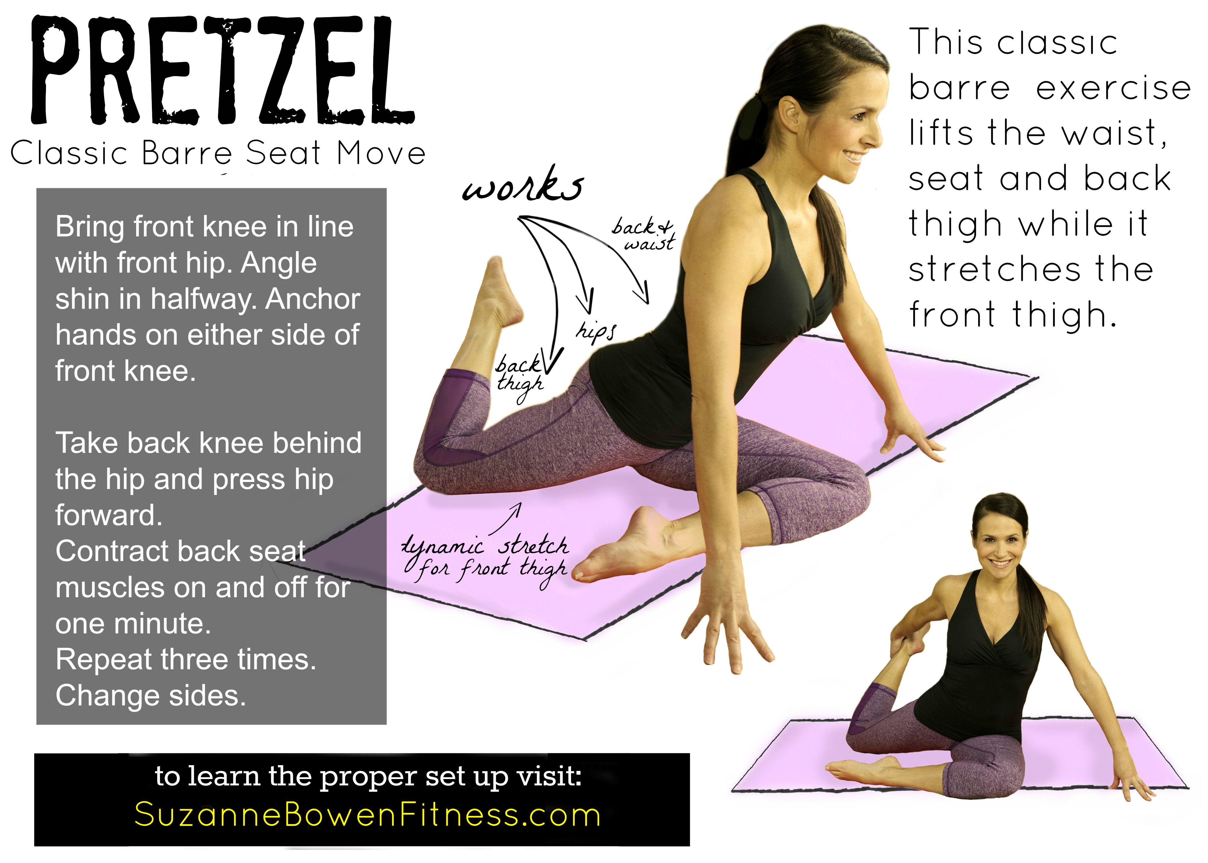 Want to Change your Back Thigh and Booty? Try Pretzel