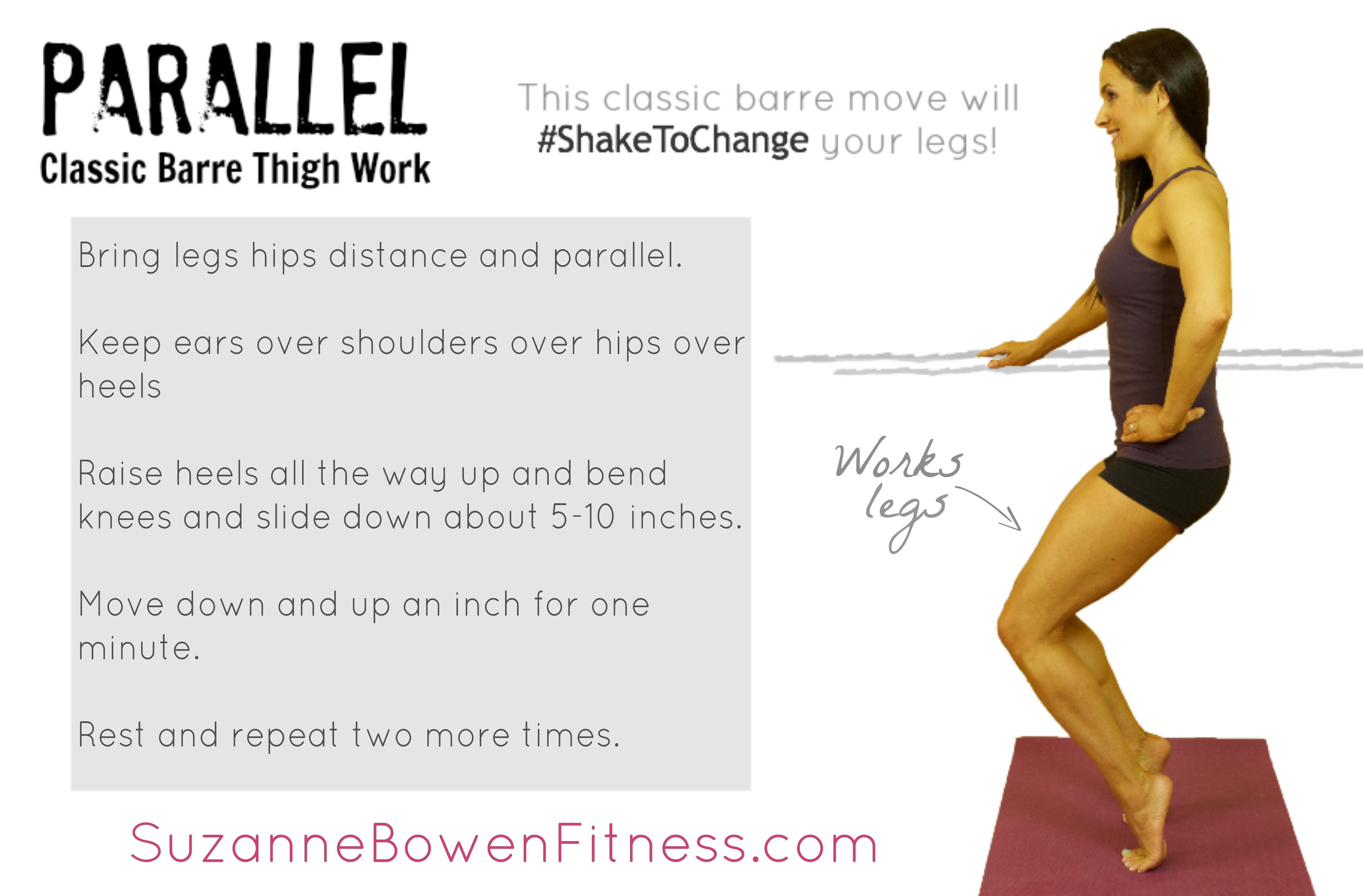 Classic Barre Thigh Work, SBF